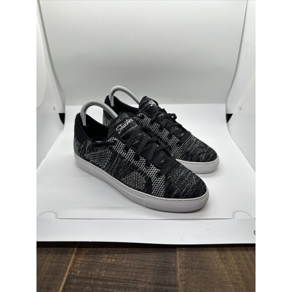 Women's SKECHERS Air Cooled Memory Foam SN49872 Black Size 7 - Picture 1 of 11